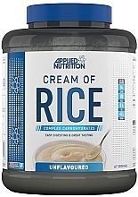 Rice Cream-Pudding, unflavoured - Applied Nutrition Cream Of Rice Unflavoured — photo N1