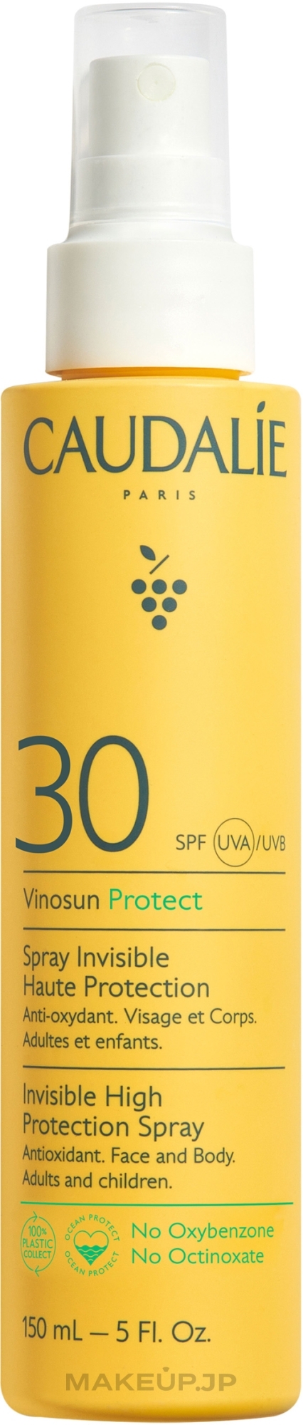 Face & Body Sun Cream - Caudalie Vinosun Protect Spray Invisible SPF30 — photo 150 ml