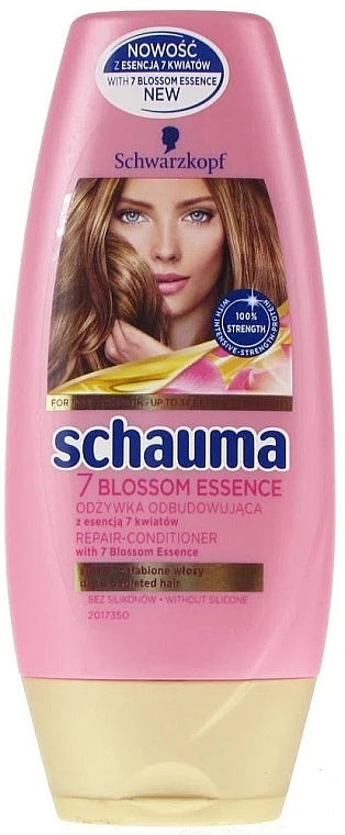 Hair Balm "7 Colors" - Schwarzkopf Schauma 7 Blossom Oil Balm — photo N1