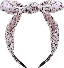 Fragrances, Perfumes, Cosmetics Hair Hoop, FA-5644, white with flowers - Donegal