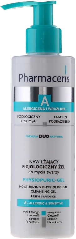 Moisturizing Eye & Face Physiopuric-Gel - Pharmaceris A Physiopuric-Gel — photo N1