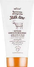 Fragrances, Perfumes, Cosmetics Rejuvenating Hand & Body Cream 'Care Formula' - Bielita Milk Line