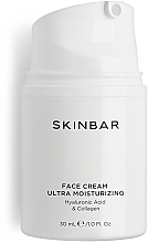 Moisturizing Face Cream with Hyaluronic Acid & Collagen - SKINBAR Hyaluronic Acid & Collagen Face Cream — photo N2