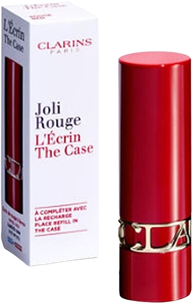 Lipstick Case, red - Clarins Joli Rouge The Case Red — photo N2