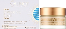 After Sun Cream - Guinot Longue Vie Soleil Youth Cream Before And After Sun Face — photo N3