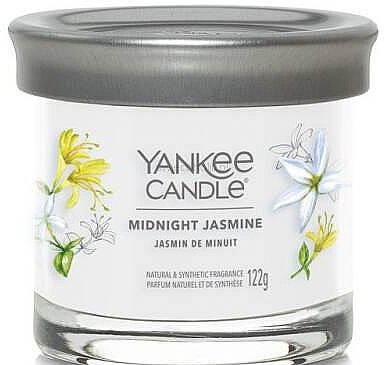 Scented Candle in Glass 'Midnight Jasmine' - Yankee Candle Singnature Tumbler — photo N1