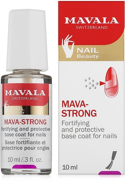 Transparent Top Coat for Nails - Mavala Colorfix Strong Flexible Top Coat — photo N1