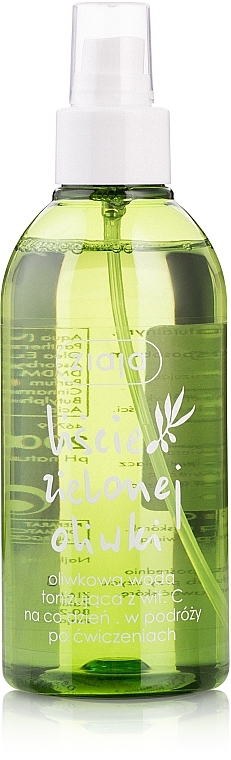 Vitamin C Toning Water "Olive Leaves" - Ziaja Olive Leaf Water — photo N10