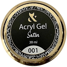 Fragrances, Perfumes, Cosmetics Acrylic Nail Gel, 30 ml - F.O.X Acryl Gel Satin