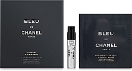 Fragrances, Perfumes, Cosmetics Chanel Bleu de Chanel Parfum - Set (edt/1.5ml + cr/1ml) 