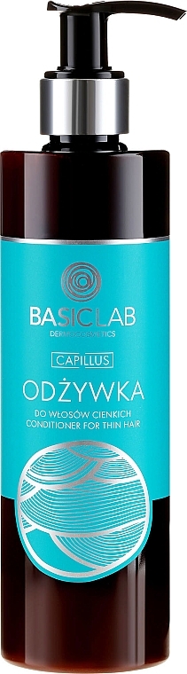 Thin Hair Conditioner - BasicLab Dermocosmetics Capillus — photo N2