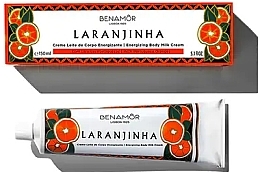 Orange Body Lotion - Benamor Laranjinha Body Milk Cream — photo N2