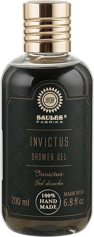 Invictus Shower Gel - Saules Fabrika Invictus Shower Gel — photo N6