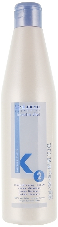 Thermo Active Smoothing Cream - Salerm Keratin Shot Crema Alisadora — photo N2