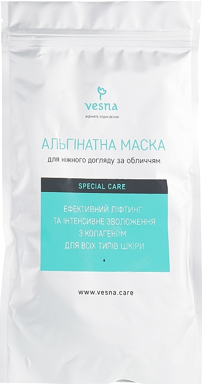 Facial Alginate Mask - Vesna Special Care — photo N1