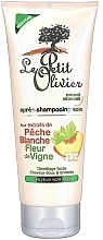 Fragrances, Perfumes, Cosmetics Normal Hair Conditioner - Le Petit Olivier Peach Grapevine Flower Apres-Shampooing Soins