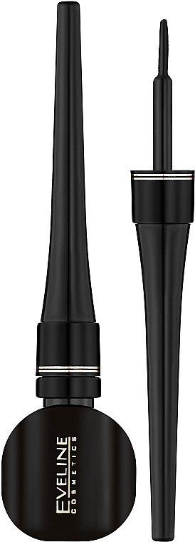 Waterproof Eyeliner - Eveline Cosmetics Celebrities Eyeliner Waterproof — photo N1