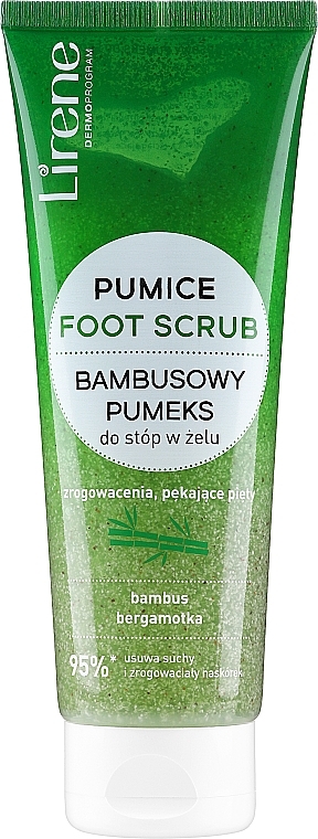 Bamboo Foot Pumice Gel - Lirene Bamboo Foot Pumice Gel — photo N1