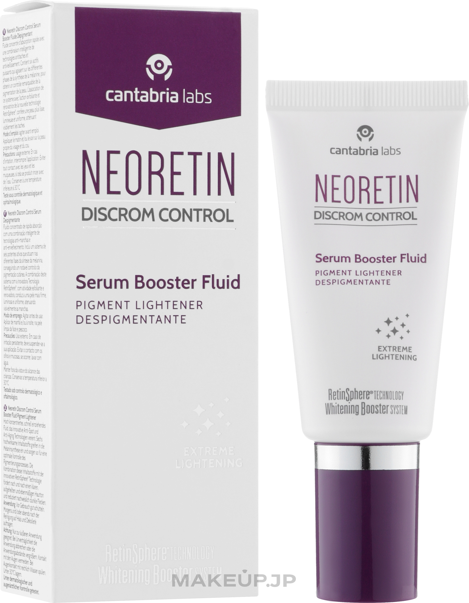 Brightening Face Booster Serum - Cantabria Labs Neoretin Serum Booster Fluid — photo 30 ml