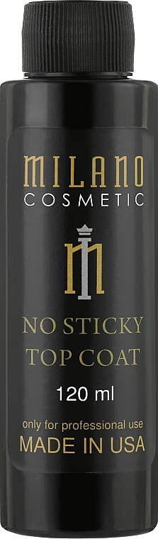 Top Coat without Sticky Layer - Milano No Sticky Top Coat — photo N1