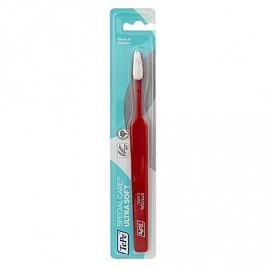 Post-Operative Toothbrush, ultra-soft, red - TePe Special Care Ultra Soft — photo N1