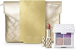 Fragrances, Perfumes, Cosmetics Set - Kiko Milano Holiday Premiere Made To Shine Gift Set (eye/shadow/4g + lip/3.5g + bag)