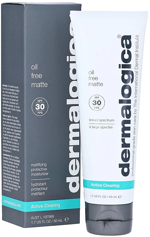 Mattifying Day Cream for Oily Skin - Dermalogica Active Clearing Oil Free Matte SPF 30 — photo N18