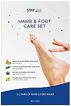Set - Stay Well Hand & Foot Care Set (h/mask/2x30g + f/mask/2x34g) — photo N1