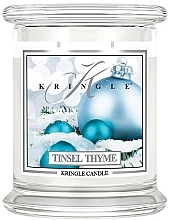 Fragrances, Perfumes, Cosmetics Scented Candle in a Jar - Kringle Candle Tinsel Thyme