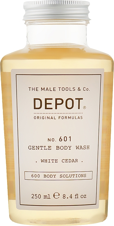 White Cedar Shower Gel - Depot № 601 Gentle Body Wash White Cedar — photo N1