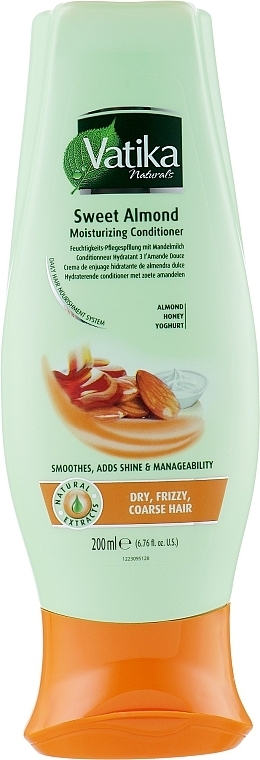 Almond Hair Conditioner - Dabur Vatika Sweet Almond Moisturizing Conditioner — photo N1