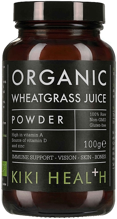 Organic Wheatgrass Juice Powder - Kiki Health Organic Wheatgrass Juice Powder — photo N1
