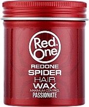 Flexible Hold Hair Styling Spider Wax - RedOne Spider Hair Wax Passionate — photo N1
