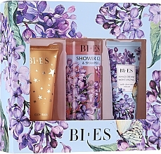 Fragrances, Perfumes, Cosmetics Set - Bi-es (b/balm/50ml + h/cr/50ml + sh/gel/200ml)