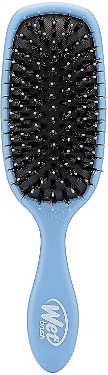 Shine Enhancer Hair Brush - Wet Brush Shine Enhancer Paddle Brush Sky — photo N1