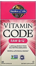 Fragrances, Perfumes, Cosmetics Food Supplement - Garden of Life Vitamin Code RAW B-12