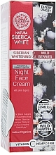 Fragrances, Perfumes, Cosmetics Night Face Cream - Natura Siberica White Night Face Cream