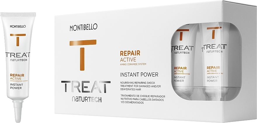 Hair Repair Treatment - Montibello Treat NaturTech Repair Active Instant Power — photo N1