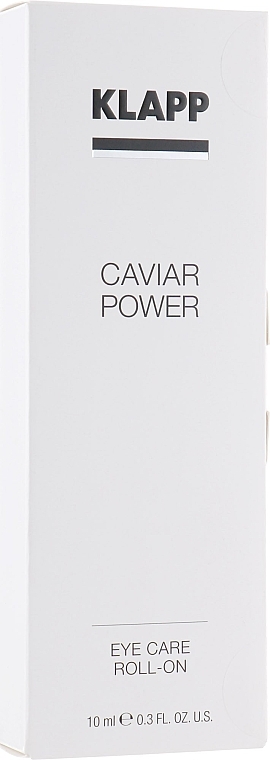 Eyelid Gel "Caviar Power" - Klapp Caviar Power Eye Care Roll-On — photo N1