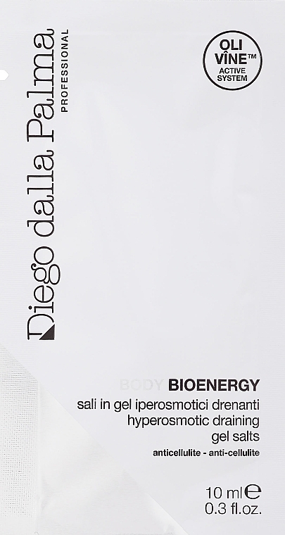 GIFT! Sea Salt Gel - Diego Dalla Palma Bioenergy Hyperosmotic Draining Gel Salts (sample) — photo N1