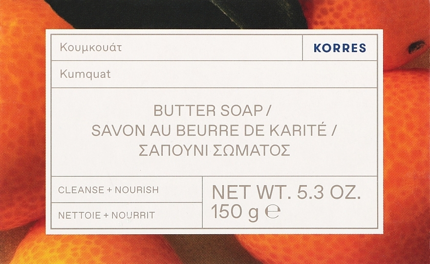 Soap - Korres Kumquat Butter Soap — photo N1