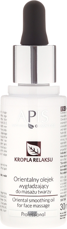 Face Massage Oil - APIS Professional Kropla Relaksu — photo N1