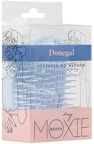 Hair Brush, 1286, blue - Donegal My Moxie Brush — photo N2