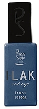 Fragrances, Perfumes, Cosmetics Semi-Permanent Cat's Eye Gel Polish - Peggy Sage I-Lak Cat Eyes UV/LED