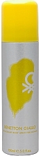 Fragrances, Perfumes, Cosmetics Benetton Giallo Woman - Deodorant