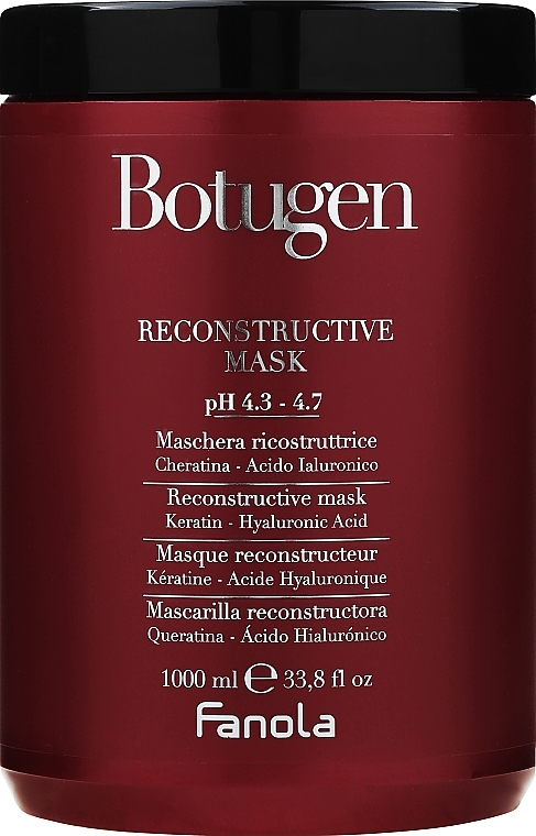 Reconstructing Hair Mask - Fanola Botugen Botolife Mask — photo N15