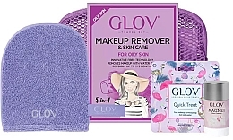 Set - Glov Expert Travel Set Oily and Mixed Skin (glove/mini/1pcs + glove/1pcs + stick/40g) — photo N2