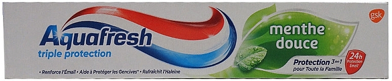 Sweet Mint Toothpaste - Aquafresh Triple Protection Sweet Mint — photo N1