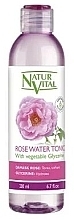 Fragrances, Perfumes, Cosmetics Face Tonic - Natur Vital Rose Water Tonic Rose Water With Vegetable Glycerin