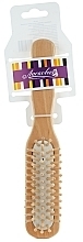 Fragrances, Perfumes, Cosmetics Wooden Brush, rectangular, 21 cm - Laskovaya